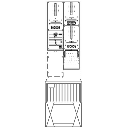 Elsta Mosdorfer - Zähler-Komplettschrank Zähleranschlusssäule ZS343T.N1.12 A340 N1 2Z TSG 3.HZ