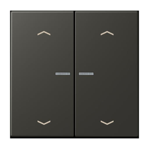 Jung - Bedienelement intelligent Taster mit Pfeilsymbolen BT LC 17102 P 259 ombre naturelle 59