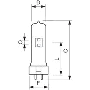 Philips Lighting - Studio-, Projektions- und Fotolampe Projektionslampe MSD 575 1CT/16