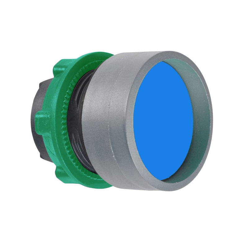 Schneider Electric - Frontelement für Drucktaster Drucktaster, Front ZB5AA66C0 blau, 22mm, in grau