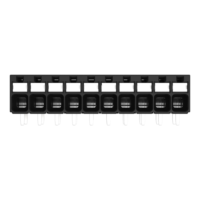 WAGO GmbH & Co. KG - Leiterplattenklemme THR-Leiterplattenklemme 2086-1210/300-000 Drücker,1,5mm²,sw − 84 Stück