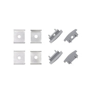 Nobile - Zubehör/Ersatzteile für Lichtschlauch/-band Ersatzkit für Alu T-Profil 5011146808 grau − 1 Stück