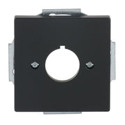 Busch-Jaeger - Einsatz/Abdeckung für Kommunikationstechnik Zentralscheibe sw mt 2533-885 22,5mm Befehlsgeräte