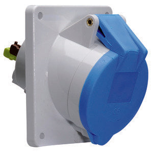 Bals Elektrotech - CEE-Anbausteckdose (IEC 60309) Anbausteckdose geneigt 32A 12794 4p 230V 9h IP44