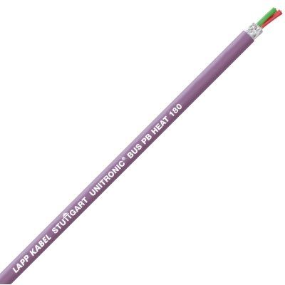 Lapp Kabel&Leitung - Daten- und Kommunikationskabel UNITRONIC BUS PB HEAT 180 3031981/1000 1x(2x0,64) − 1000 Meter