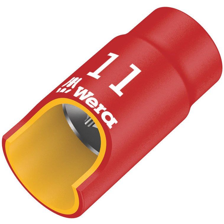 Wera Werk - Sechskant-Einsatz für Steckschlüssel VDE Zyklop-Steckschlüssel 8790BVDE#5004954001 10.0 x 46.0 mm