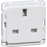 Peha - Schalter-/Steckdosenkombination Steckdose sw D 6771.19 GB 13A 250V British