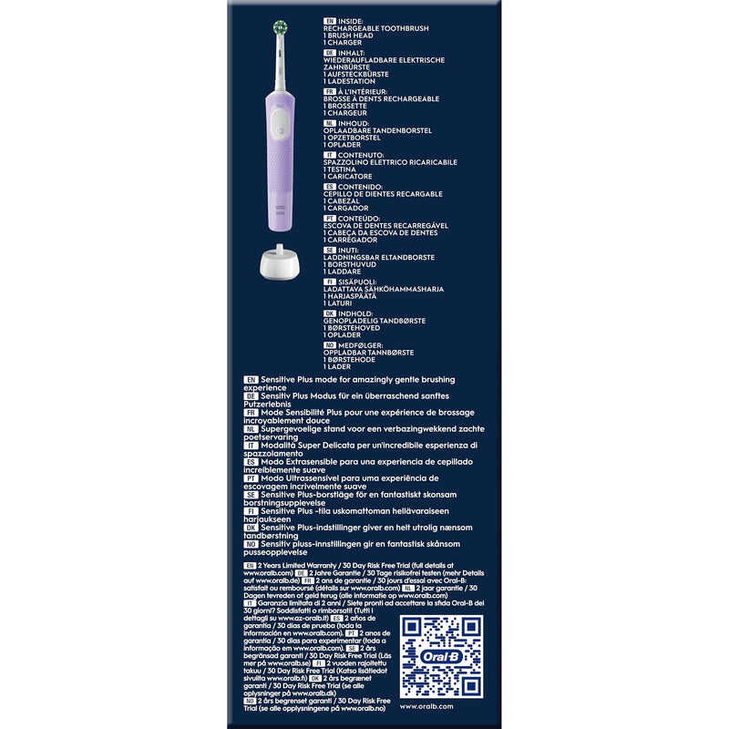 ORAL-B - Mundpflegegerät Zahnbürste Vitality ProD103 li Hangable Box − 6 Stück