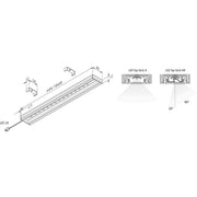 Hera - Decken-/Wandleuchte LED Top-Stick HR 61001422201 610mm nw