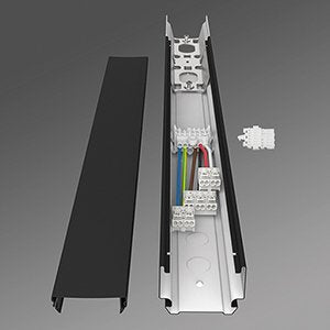 Regiolux - Elektrisches Zubehör/Ersatzteile für Leuchten Tragschiene SRT-7A #19200012104 RAL9005