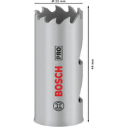 Bosch - Lochsäge PRO Multi Material 2608901496 Lochsäge 22 mm mit