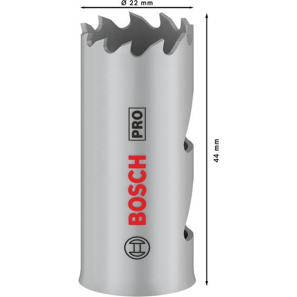 Bosch - Lochsäge PRO Multi Material 2608901496 Lochsäge 22 mm mit