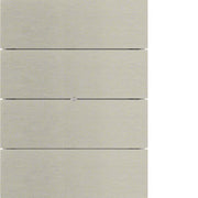 Berker - Bussystem-Tastsensor Tastsensor 4fach Standard 75164093 Edelstahl Rostfrei