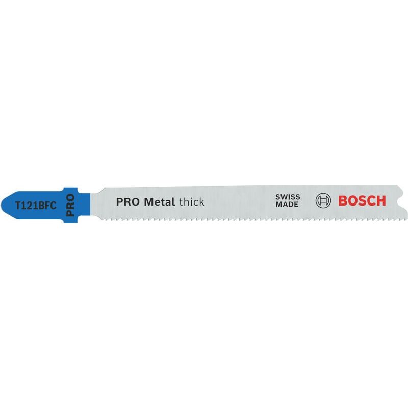 Bosch - Stichsägeblatt PRO Metal thick T121BFC 2608655112 Stichsägeblatt 92 mm − 100 Stück