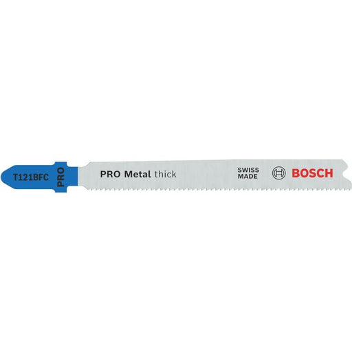Bosch - Stichsägeblatt PRO Metal thick T121BFC 2608655112 Stichsägeblatt 92 mm − 100 Stück