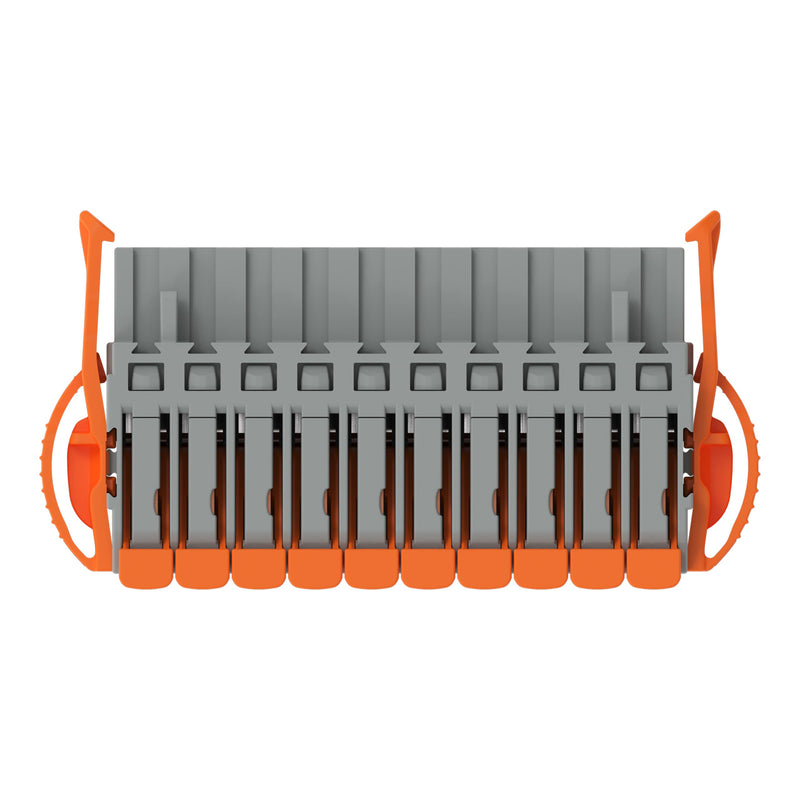 WAGO - Kabelsteckverbinder für Leiterplattensteckverbinder 1-Leiter-Federleiste 2231-1110/038-000 Push-in CAGECLAMP,gr − 50 Stück