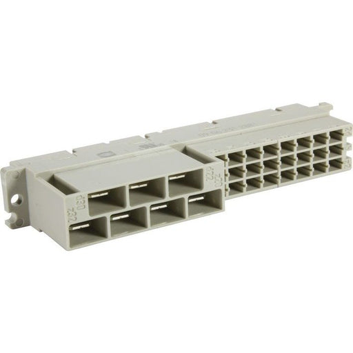 Harting - Leiterplattensteckverbinder Freier Frontsteckverbinder 09062312881 MH 24-polig + 7 Hoc − 20 Stück