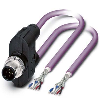Phoenix Contact - Konfektioniertes Sensor-Aktor-Kabel Bussystem-Kabel SAC-5PY-M/2X15,0-920