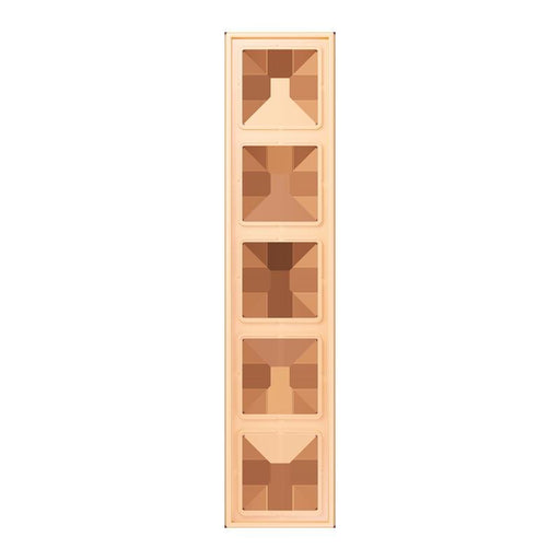 Jung - Abdeckrahmen Rahmen 5-fach LC 985 223 ocre