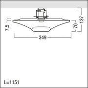 Zumtobel Group - Decken - /Wandleuchte LED - Anbauleuchte MLevo AA #42951001 830