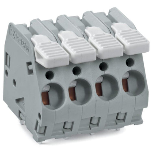 WAGO - Leiterplattenklemme Hebel 2706-104/000-015 6mm²,enzianblau − 40 Stück