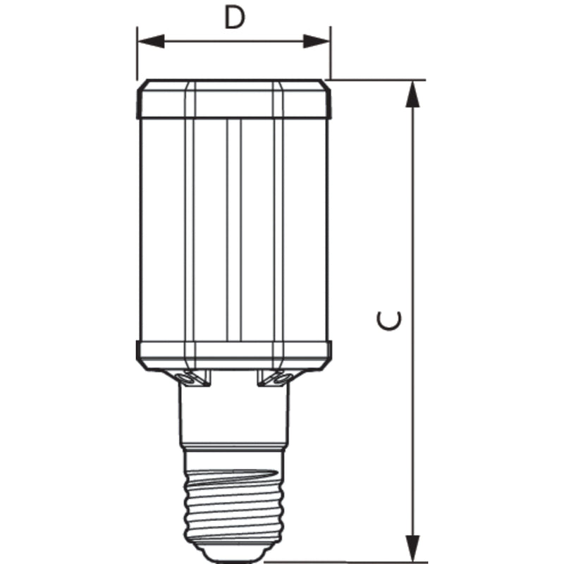 Philips Lighting - LED-Lampe/Multi-LED LED-Lampe E40 TForce LED #63826900 3000K