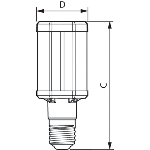 Philips Lighting - LED-Lampe/Multi-LED LED-Lampe E40 TForce LED #63826900 3000K