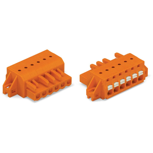 WAGO - Kabelsteckverbinder für Leiterplattensteckverbinder 1-Leiter-Federleiste 2231-308/031-000 − 50 Stück