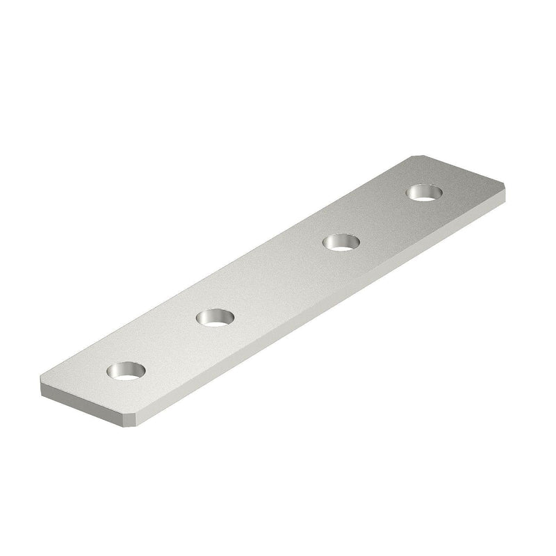 OBO Bettermann - Verbinder für Stiel/Profilschiene Verbindungsplatte GMS 4 VP A4 200x40x4mm − 10 Stück