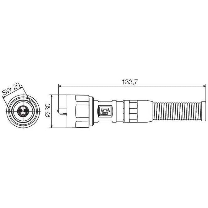 Weidmüller - LWL-Steckverbinder LWL LC Set Singlemode IE-PS-V01M-2LC-SM-BP LC Duplex SM − 10 Stück