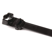 HellermannTyton - Kabelbinder Befestigungsbinder WSS250-PA66HIRHSUVBK schwarz − 1200 Stück