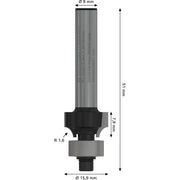 Bosch - Fräser PRO Abrundfräser, R 2608629681 1,6, Schaft 8 mm