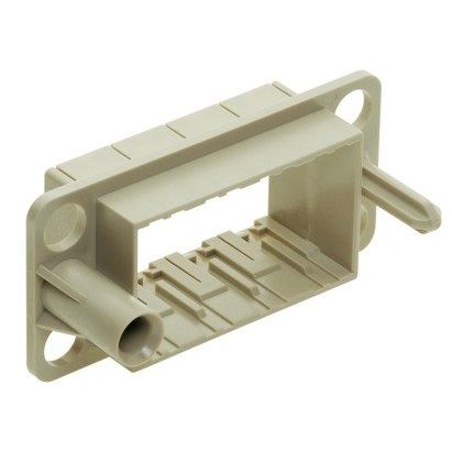 Harting - Modulträgerrahmen für Industriesteckverbinder Andockrahmen schwimmend 09140161701 gelagert 4 Module − 2 Stück