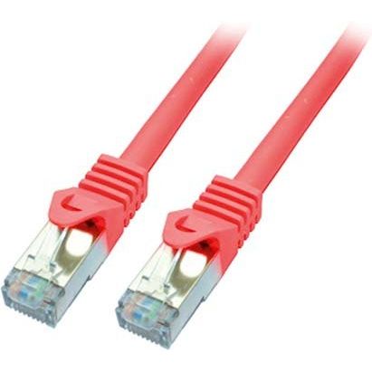 E+P Elektrik - Patchkabel Kupfer Patchkabel Cat.7 CC 242 ROT 0,5m