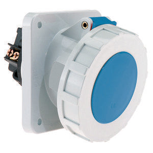 Bals Elektrotech - CEE-Anbausteckdose (IEC 60309) Anbausteckdose geneigt 63A 12409 3p 230V 6h IP67