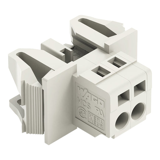 WAGO - Kabelsteckverbinder für Leiterplattensteckverbinder 1-Leiter-Stiftleiste 721-605/114-042 CAGECLAMP,2,5mm²,lgr − 50 Stück