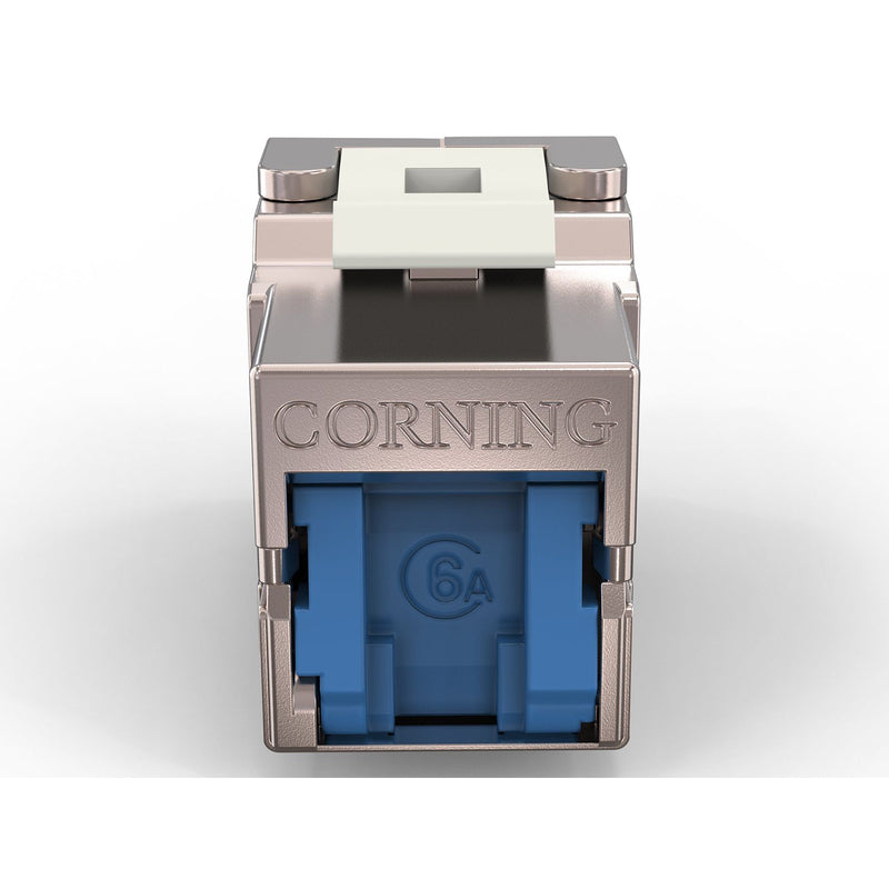 Corning - Modularer Steckverbinder RJ45 Keystone KAXBSM-00104-C001-B6 Kat. 6A, BP6 − 6 Stück