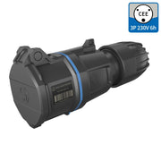 Walther Werke - CEE-Kupplung (IEC 60309) CEE NEO Kupplung Classic FW331306CC 32A 3P 6h IP54