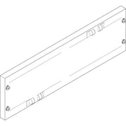 ABN - Abdeckung für Verteilerfeld Abdeckplatte FAG21N 500x150mm 2FB/1RE