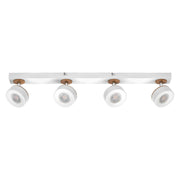 Ledvance - Decken-/Wandleuchte LED-Spotstrahler Decor #4058075827943 4 Spots, weiß