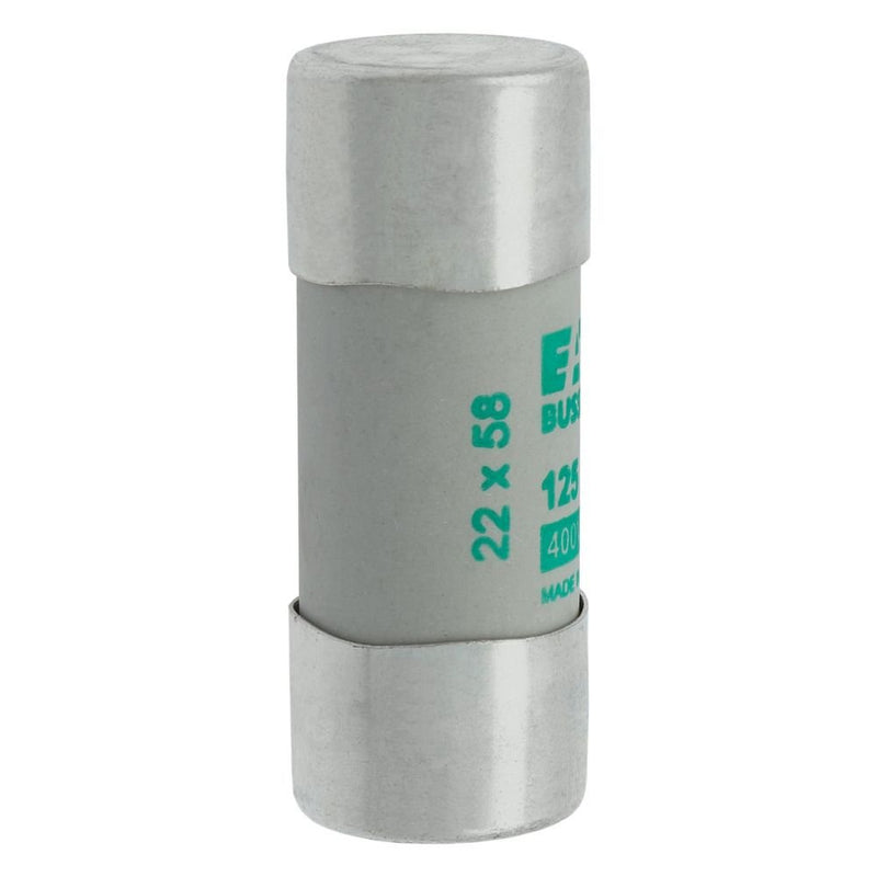 Eaton - Zylindrische Sicherung Sicherungseinsatz Nieders. CYLINDRICA#C22M125 125A AC 400V 120kA − 10 Stück