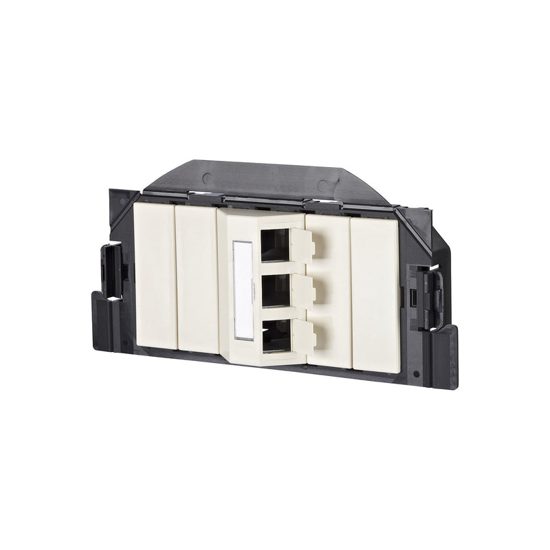 Metz Connect - Kommunikationsanschlussdose Kupfer Subway-Unterflureinheit 130B20S50301-E 3port GB2 pws leer