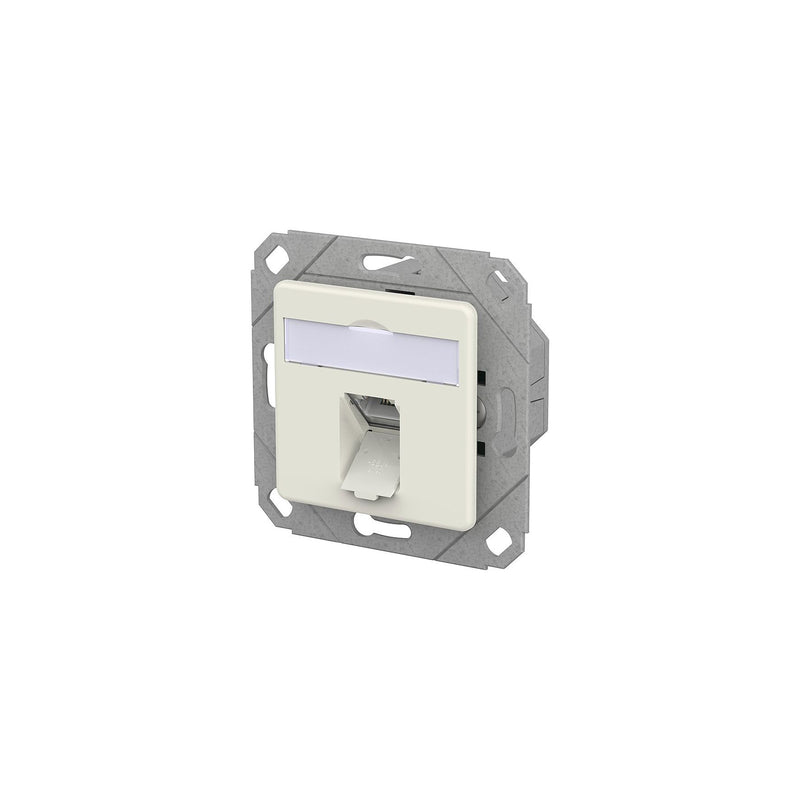 Metz Connect - Kommunikationsanschlussdose Kupfer RJ45 Anschlussdose IDC 130D371102-I reinweiß
