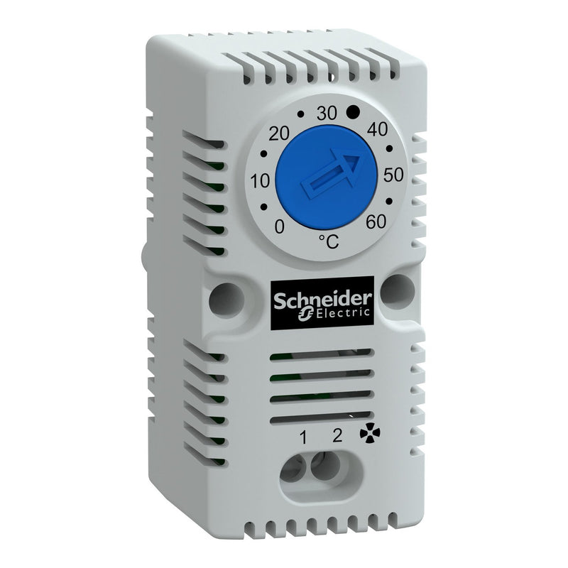 Schneider Electric - Steuerung Klimatisierung (Schaltschrank) Thermostat NSYCCOTHO Schliesser, 230V