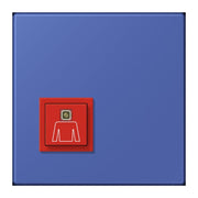 Jung - Behindertenelement für Installationsschalterprogramme Notrufsystem Ruftaster NRS LC 0834 RT 206 bleu outremer 31