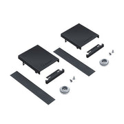 Zumtobel - Mechanisches Zubehör/Ersatzteile für Leuchten Endkappenset SLN2MSC/MSPECSETL9BK schwarz