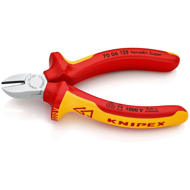 Knipex - Seitenschneider 70 06 125 isoliert, 125mm