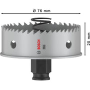 Bosch - Lochsäge PRO Sheet Metal PC Plus 2608594465 Lochsäge, 76 mm