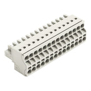 WAGO - Kabelsteckverbinder für Leiterplattensteckverbinder 2-Leiter-Federleiste 721-2114/026-000 CAGECLAMP,2,5mm²,lgr − 25 Stück