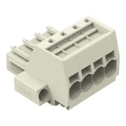 WAGO - Ein- und mehrpolige Klemmenleiste 1-Leiter-Federleiste 831-3104/107-000 CAGECLAMP,10mm²,lgr − 24 Stück